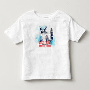 T-shirt Pour Les Tous Petits Un joli cadeau d'anniversaire au raton laveur