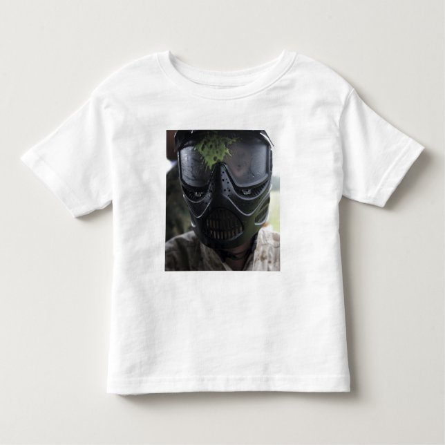 T-shirt Pour Les Tous Petits Un tour de paintball (Devant)