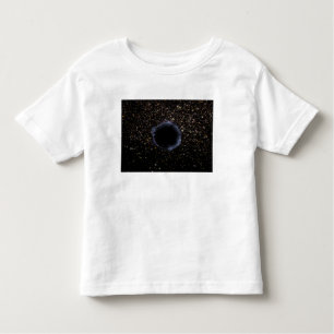 T-shirt Pour Les Tous Petits Un trou noir dans une grappe globale