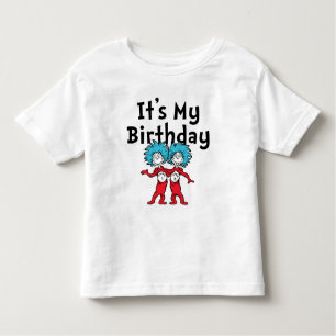 T-shirt Pour Les Tous Petits Une chose deux   C'est mon anniversaire