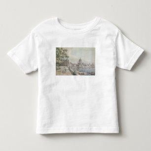 T-shirt Pour Les Tous Petits Une copie d'une partie d'un dessin par Canaletto,
