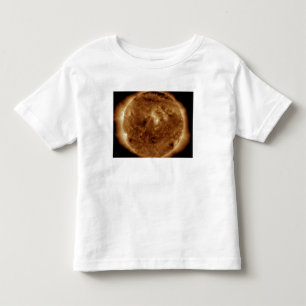 T-shirt Pour Les Tous Petits Une crevasse foncée dans l'atmosphère du soleil