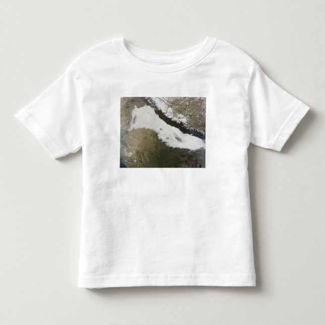 T-shirt Pour Les Tous Petits Une épaisse rive de nuages bas (Devant)