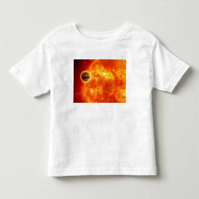 T-shirt Pour Les Tous Petits Une exoplanète géante du gaz (Devant)