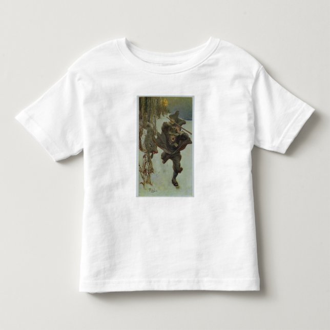 T-shirt Pour Les Tous Petits Une fois qu'il chassait docteur Wilkinson (Devant)