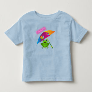 T-shirt Pour Les Tous Petits Une grenouille joyeuse