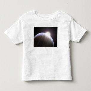 T-shirt Pour Les Tous Petits Une planète extrasolar avec son étoile de parent