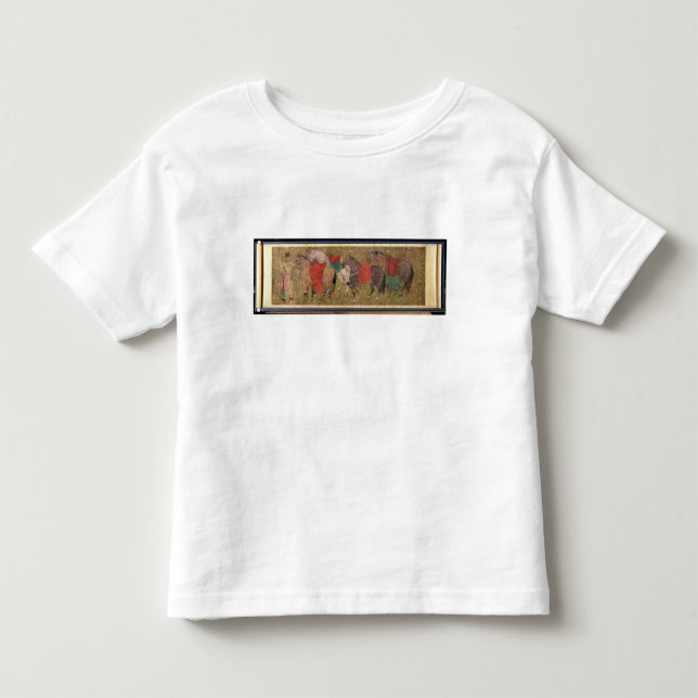 T-shirt Pour Les Tous Petits Une salle avec des chevaux (Devant)
