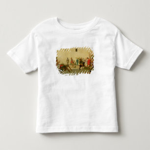 T-shirt Pour Les Tous Petits Une scène romaine de rue avec des musiciens et un