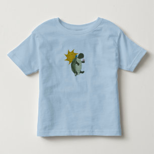 T-shirt Pour Les Tous Petits Une tortue mangeant la chemise de crème glacée