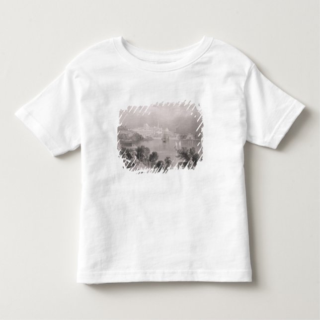 T-shirt Pour Les Tous Petits Une vue de Baltimore (Devant)