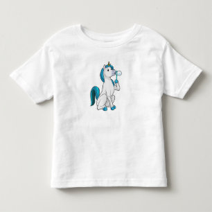 T-shirt Pour Les Tous Petits Unicorne avec bulles de savon