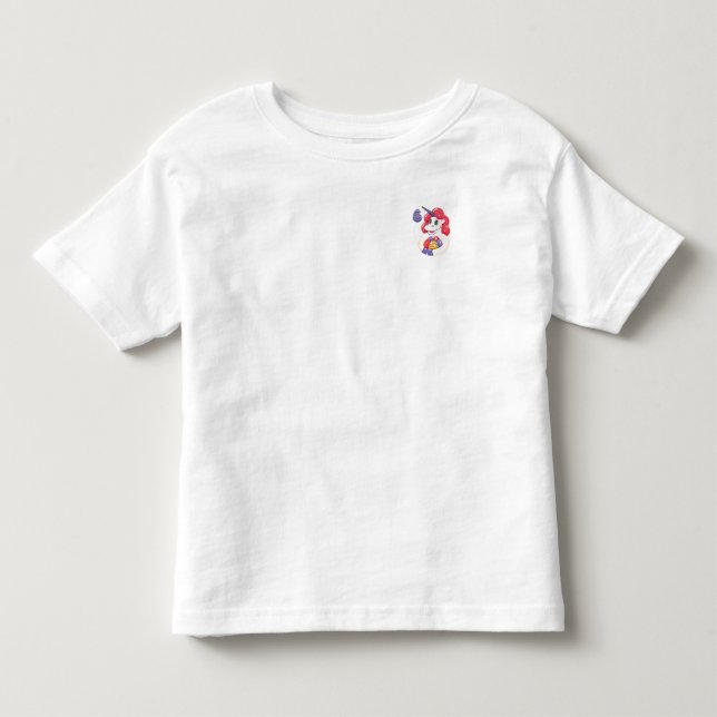 T-shirt Pour Les Tous Petits Unicorne de Pâques (Devant)