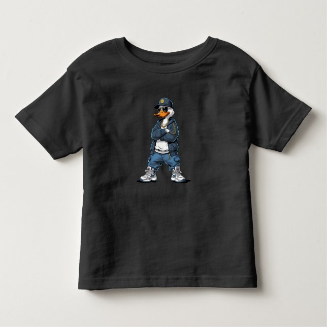 T-shirt Pour Les Tous Petits Urban Street Style Duck Character (Devant)