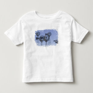 T-shirt Pour Les Tous Petits USA, TEXAS, Lubbock: Centre éolien américain