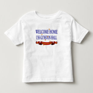 T-shirt Pour Les Tous Petits USS Gunston Hall à la maison bienvenu