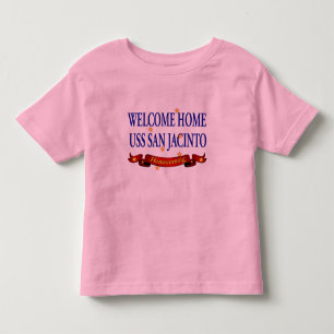 T-shirt Pour Les Tous Petits USS San Jacinto à la maison bienvenu