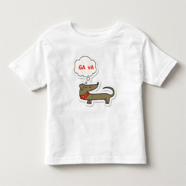 T-SHIRT POUR LES TOUS PETITS VA (Devant)