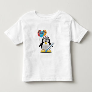 T-shirt Pour Les Tous Petits Va-t'en bientôt. Infirmière de pingouin.