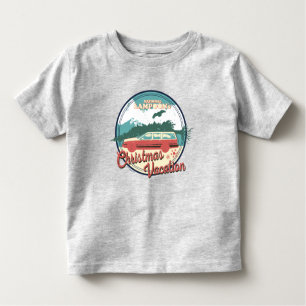 T-shirt Pour Les Tous Petits Vacances de Noël   Merry Clarkmas