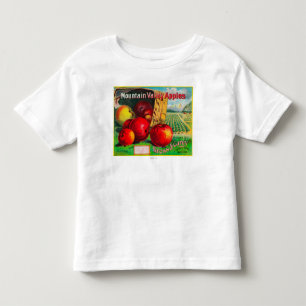 T-shirt Pour Les Tous Petits Vallée Apple LabelHamilton, la TA de montagne