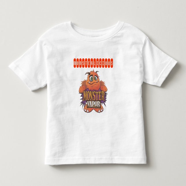 T-shirt Pour Les Tous Petits vapeur de monstre, MONSTERLICIOUS (Devant)