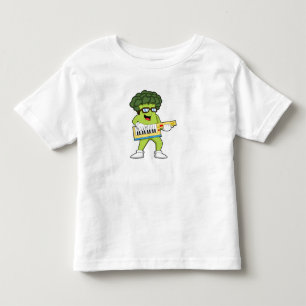 T-shirt Pour Les Tous Petits Vegan Broccoli at Music with Guitar