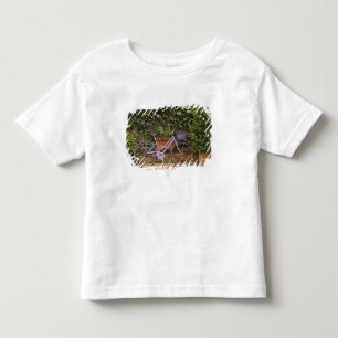 T-shirt Pour Les Tous Petits Vélo garé, Pienza, Italie, Toscane