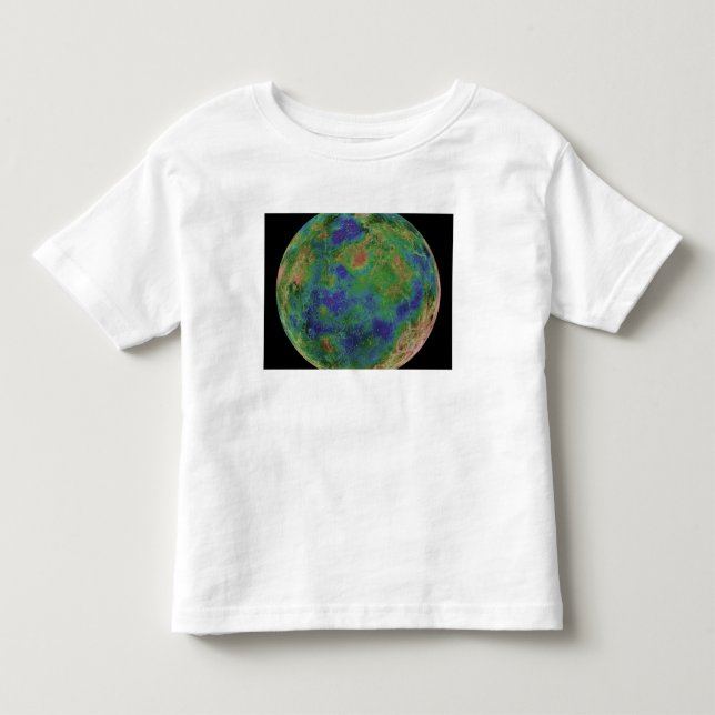 T-shirt Pour Les Tous Petits Vénus centré sur le Pôle Sud (Devant)