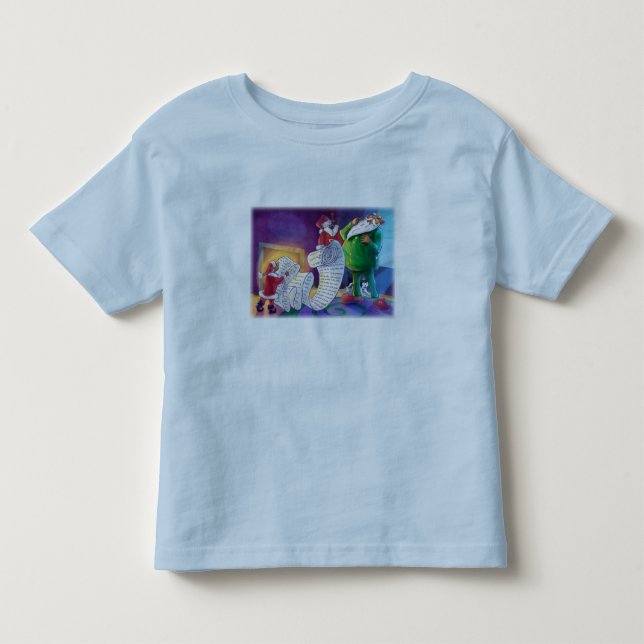 T-shirt Pour Les Tous Petits Vérifier deux fois Père Noël (Devant)