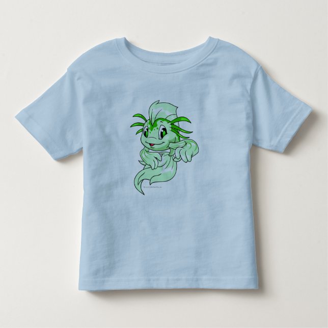 T-shirt Pour Les Tous Petits Vert de Koi (Devant)