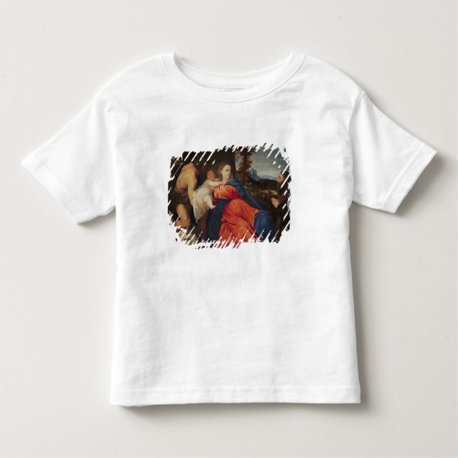 T-shirt Pour Les Tous Petits Vierge et nourrisson (Devant)