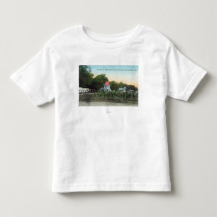 T-shirt Pour Les Tous Petits Villa SceneEl Verano, CA de plantation de chêne