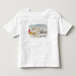 T-shirt Pour Les Tous Petits Village amish