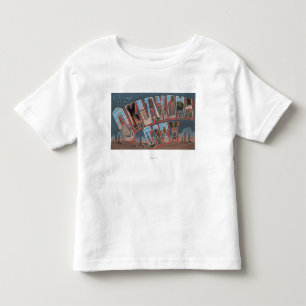 T-shirt Pour Les Tous Petits Ville d'Oklahoma, l'Oklahoma (gisements de
