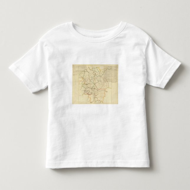 T-shirt Pour Les Tous Petits Villes allemandes (Devant)