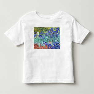 T-shirt Pour Les Tous Petits Vincent Van Gogh peignant Irises
