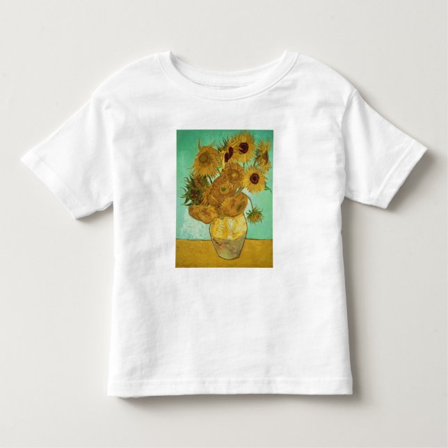 T-shirt Pour Les Tous Petits Vincent van Gogh | Tournesols, 1888 (Devant)