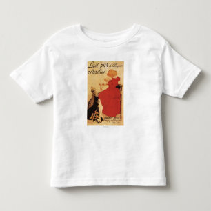 T-shirt Pour Les Tous Petits Vingeanne Milk Girl avec chats