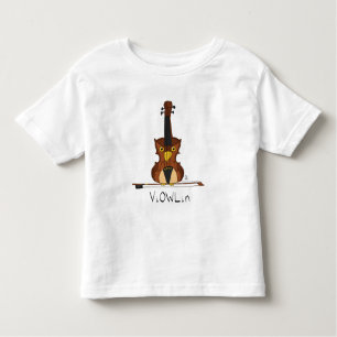 T-shirt Pour Les Tous Petits Violon drôle mignon