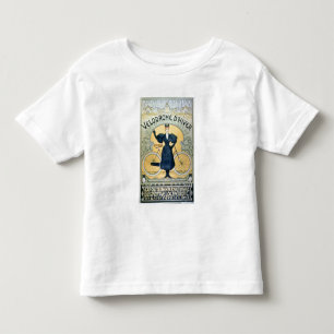 T-shirt Pour Les Tous Petits "Voie d'emballage de cycle d'hiver", objet exposé