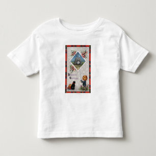T-shirt Pour Les Tous Petits Vol principal de citrouille un cerf-volant dans