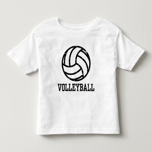 T-shirt Pour Les Tous Petits Volley-ball (Devant)
