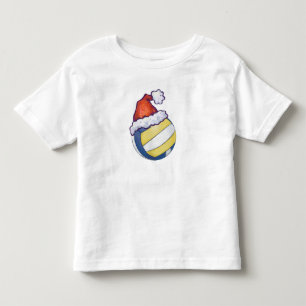 T-shirt Pour Les Tous Petits Volley-ball avec Casquette de Noël