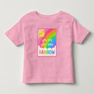 T-shirt Pour Les Tous Petits Vous êtes votre propre arc-en-ciel