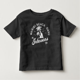 T-shirt Pour Les Tous Petits Voyage en famille sur mesure Summer Beach Group Tr