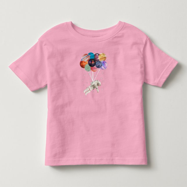 T-shirt Pour Les Tous Petits voyage spatial (Devant)