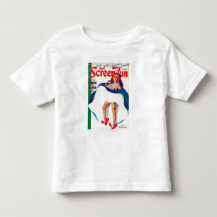 T-shirt Pour Les Tous Petits Vraie couverture de magazine d'amusement d'écran