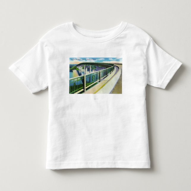 T-shirt Pour Les Tous Petits Vue à travers le fleuve Connecticut (Devant)
