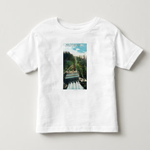 T-shirt Pour Les Tous Petits Vue aérienne de la centrale d'électron